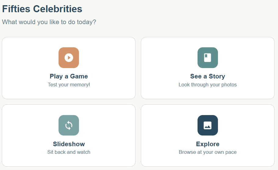 Memory Activities in Memory Bright