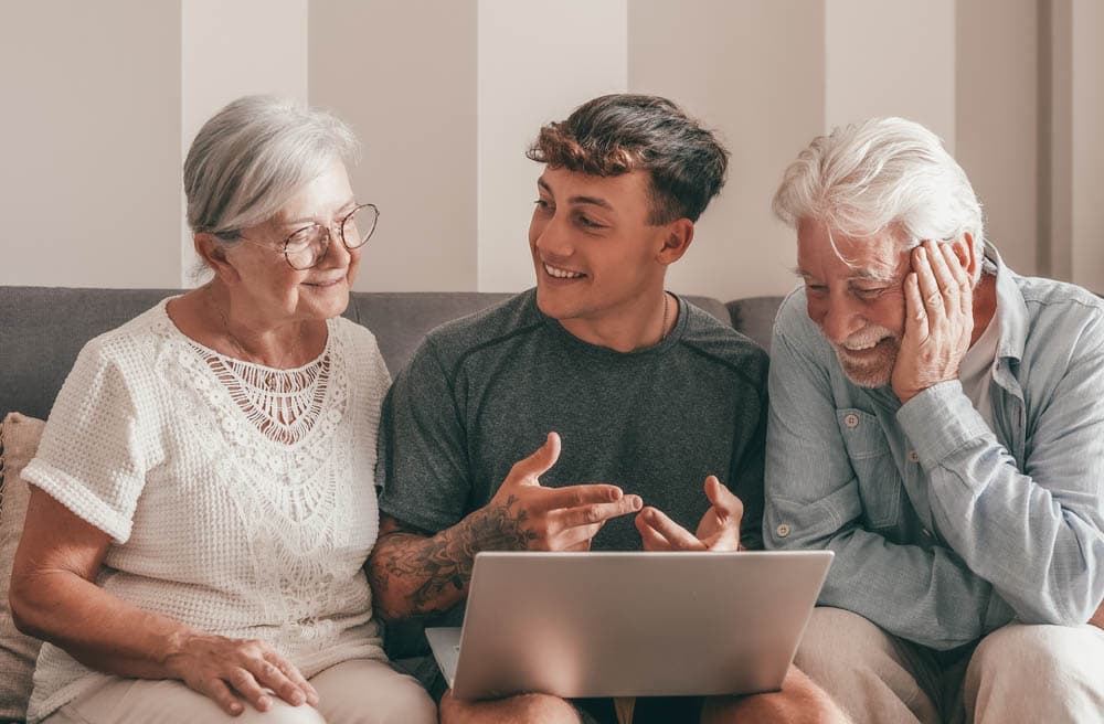 Care organization team using Memory Bright