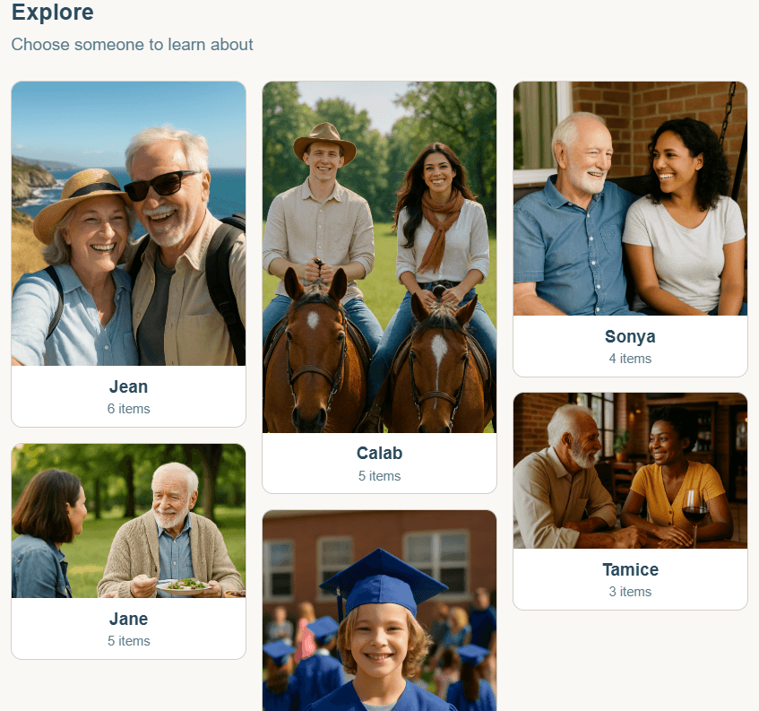 Explore Memory Activity